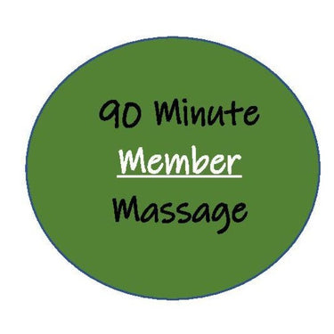 Massage for Members - 90 Minutes